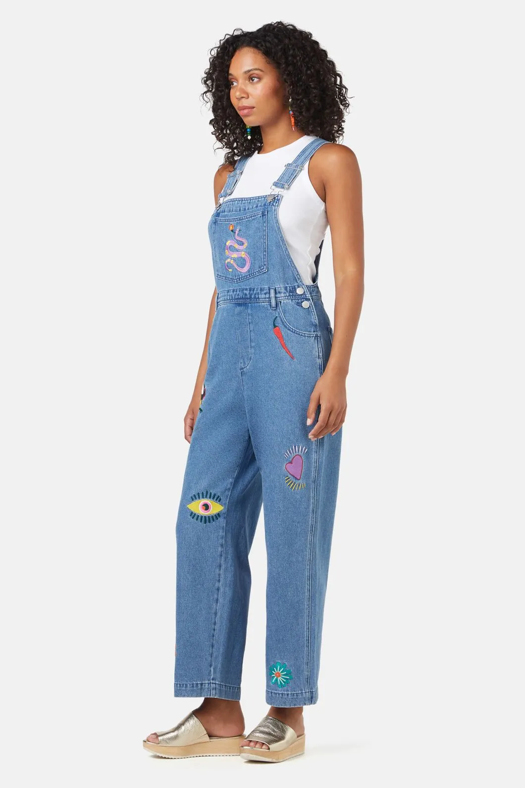 Fuego Denim Overalls