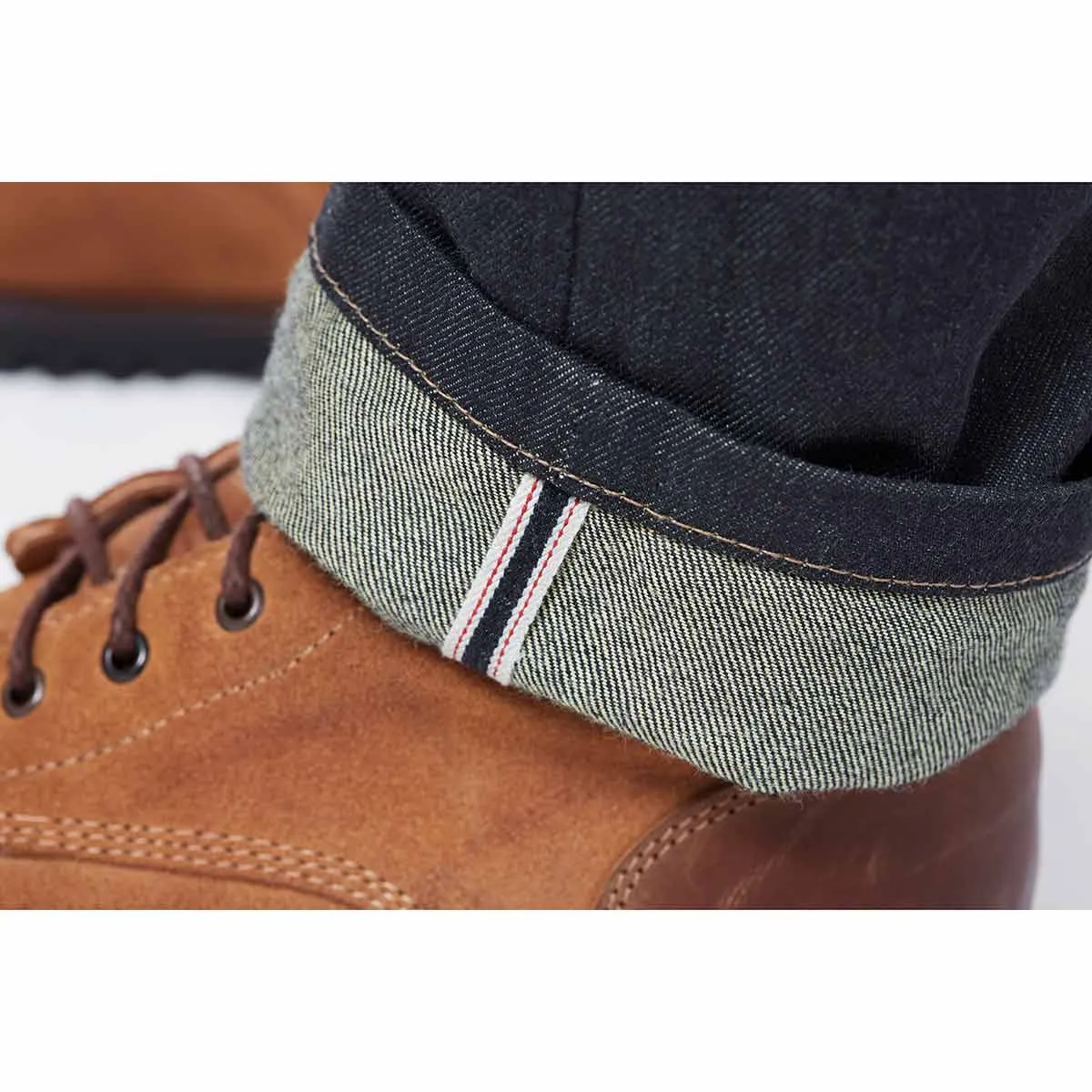 FUEL GREASY SELVEDGE MOTORCYCLE RIDING JEANS