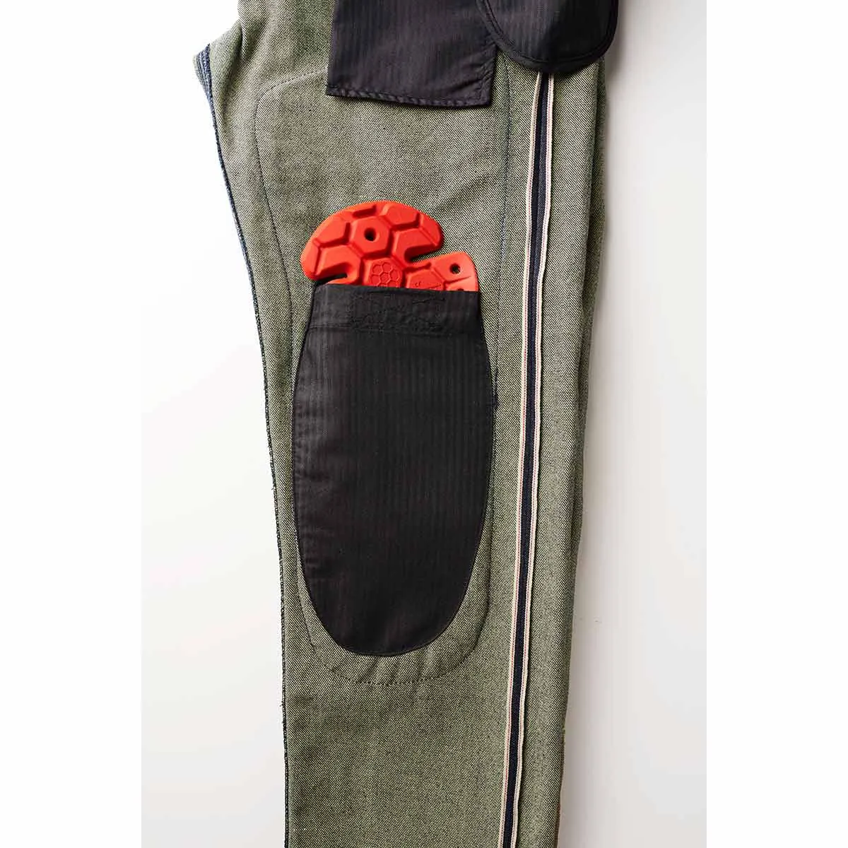 FUEL GREASY SELVEDGE MOTORCYCLE RIDING JEANS