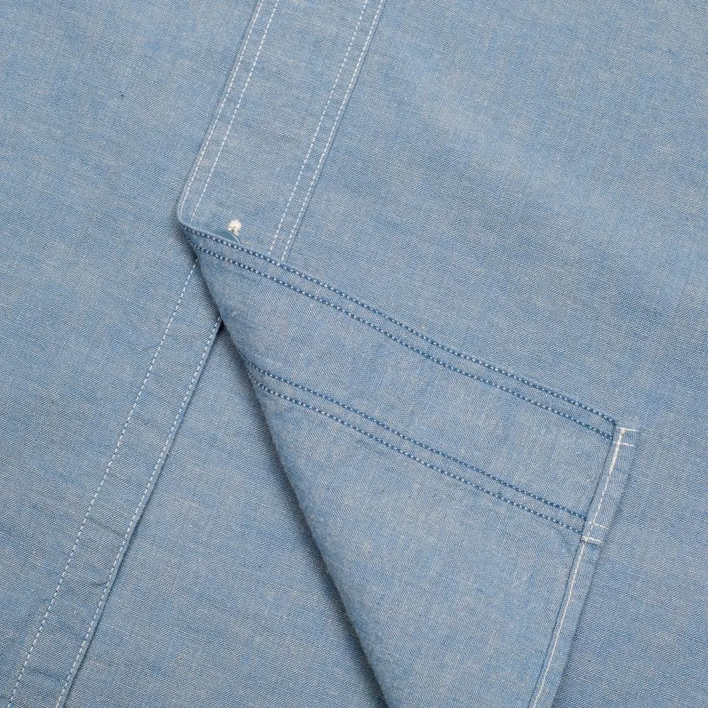 Full Count Chambray Shirt Blue