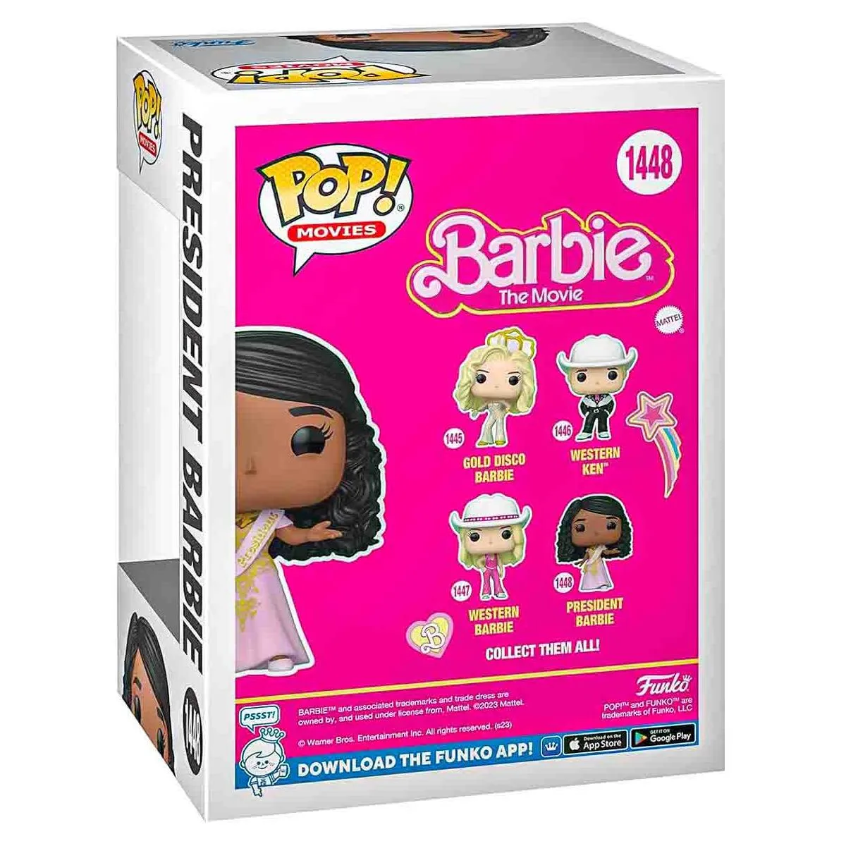 Funko Pop! Movies: Barbie: The Movie: President Barbie Vinyl Figure #1448