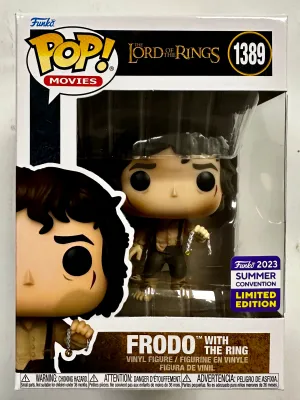 Funko Pop! Movies Frodo With Ring #1389 Lord Of The Rings SDCC 2023 Summer Con Exclusive