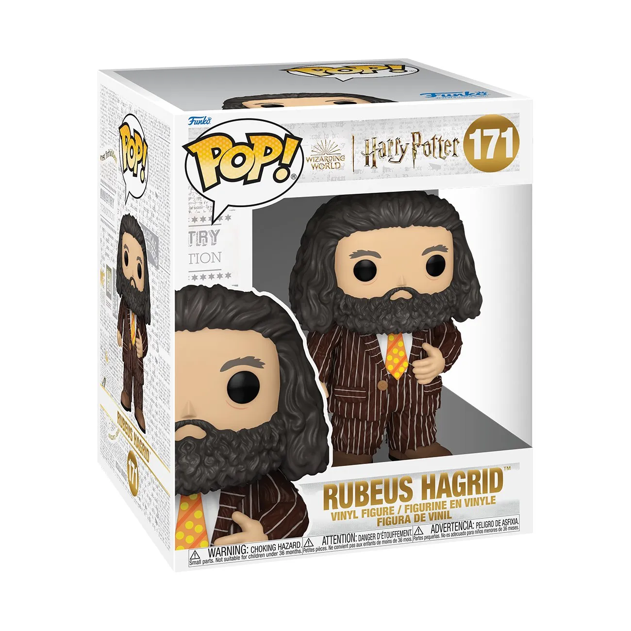 Funko POP! Super Harry Potter Rubeus Hagrid in Animal Pelt Outfit Vinyl FIgure (#171)