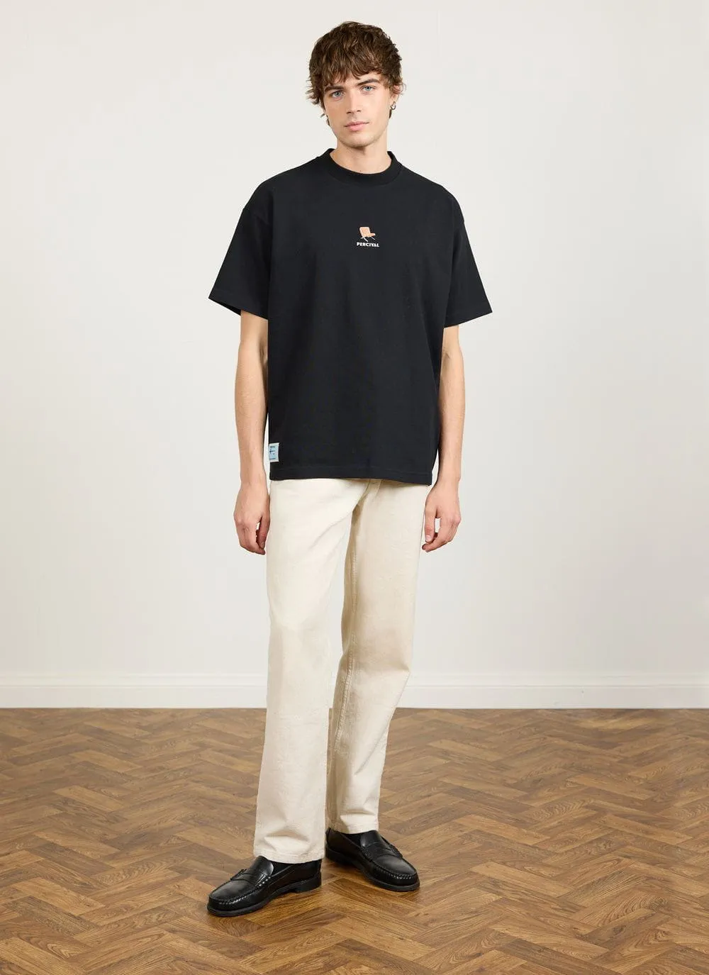 Furniture Imports Oversized T Shirt | Organic Cotton | Black