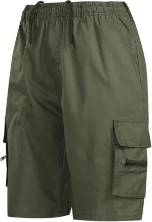 Fxbar Men's Hiking Cargo Shorts Stretch Outdoor Shorts Lightweight Camping Shorts with 6 Pockets Ultimate Shorts