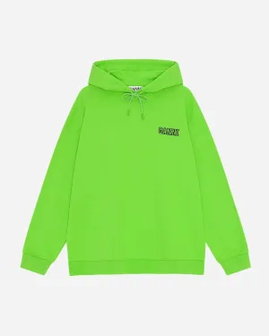 Ganni Software Hoodie - Flash Green