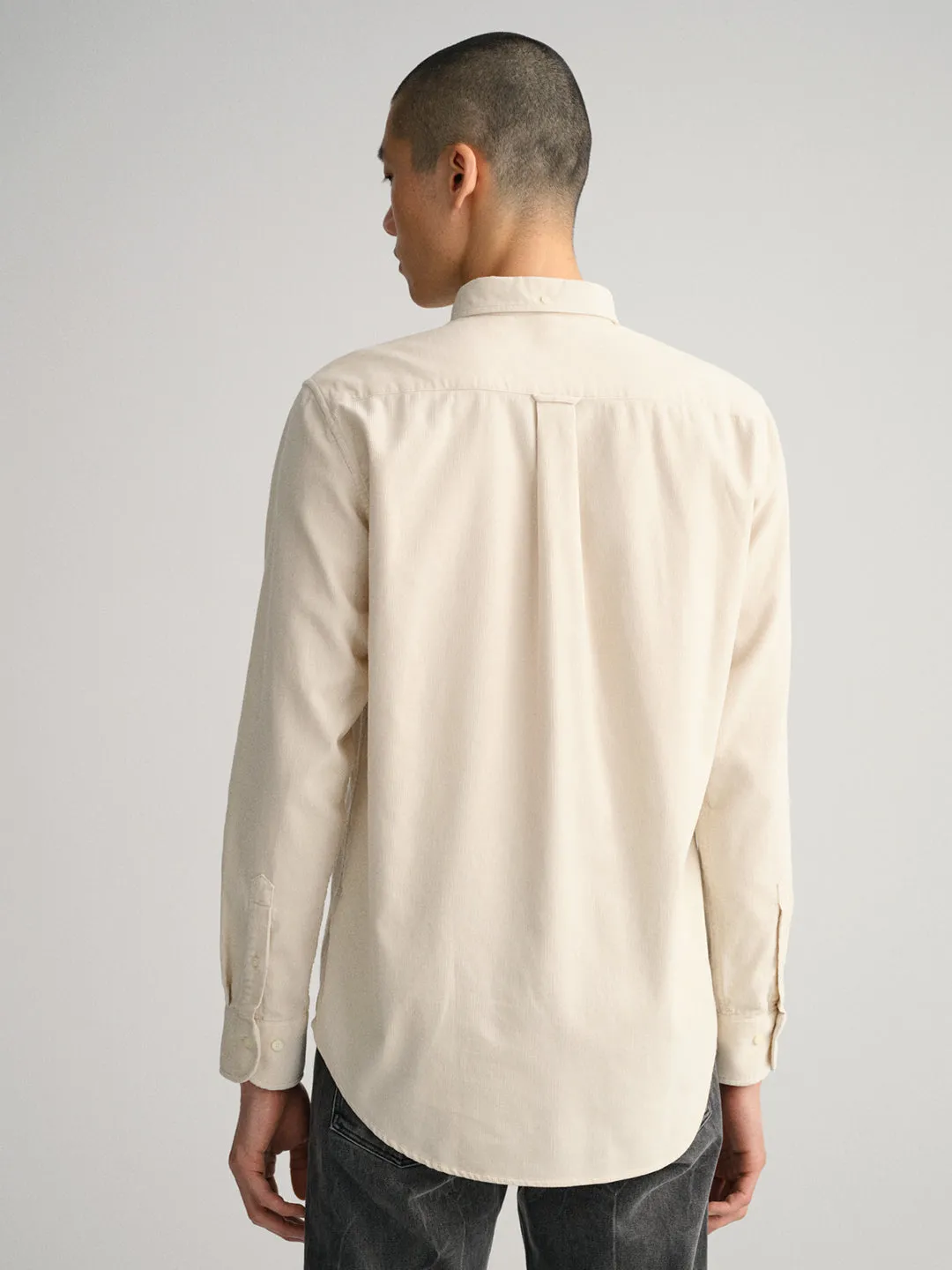 Gant Cream Regular Fit Shirt