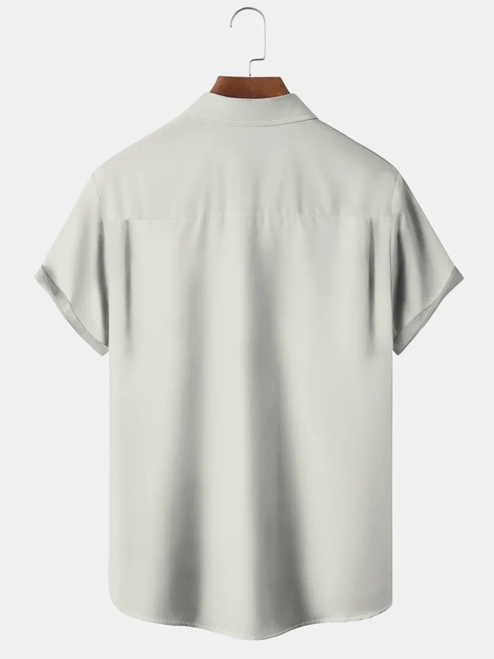 Geometric Classic Bowling Shirt
