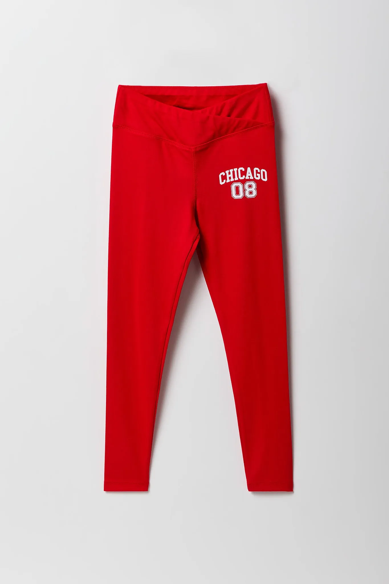 Girls Active City Graphic Surplice Legging