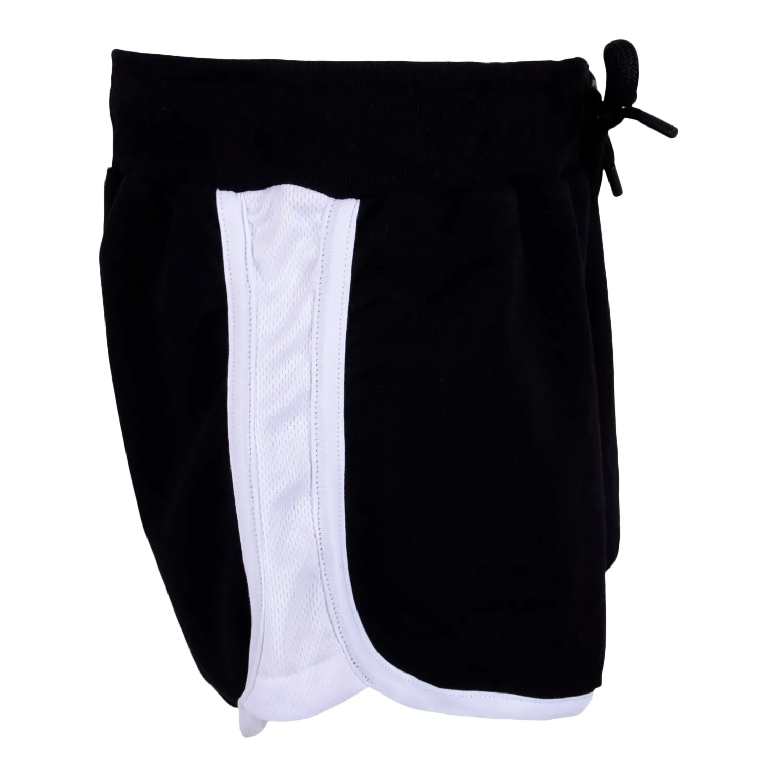 Girls Black Sweat Shorts