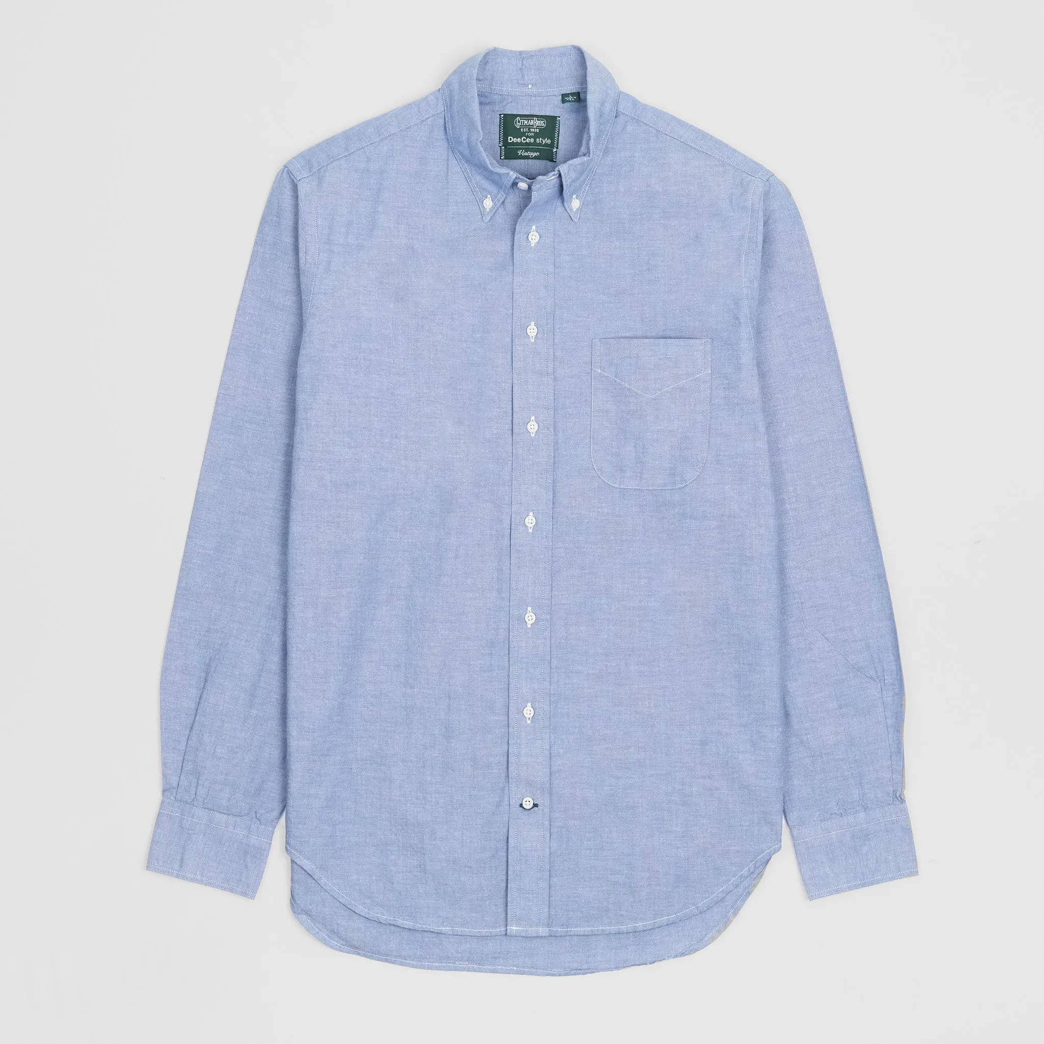 Gitman Vintage Chambray Button Down Shirt