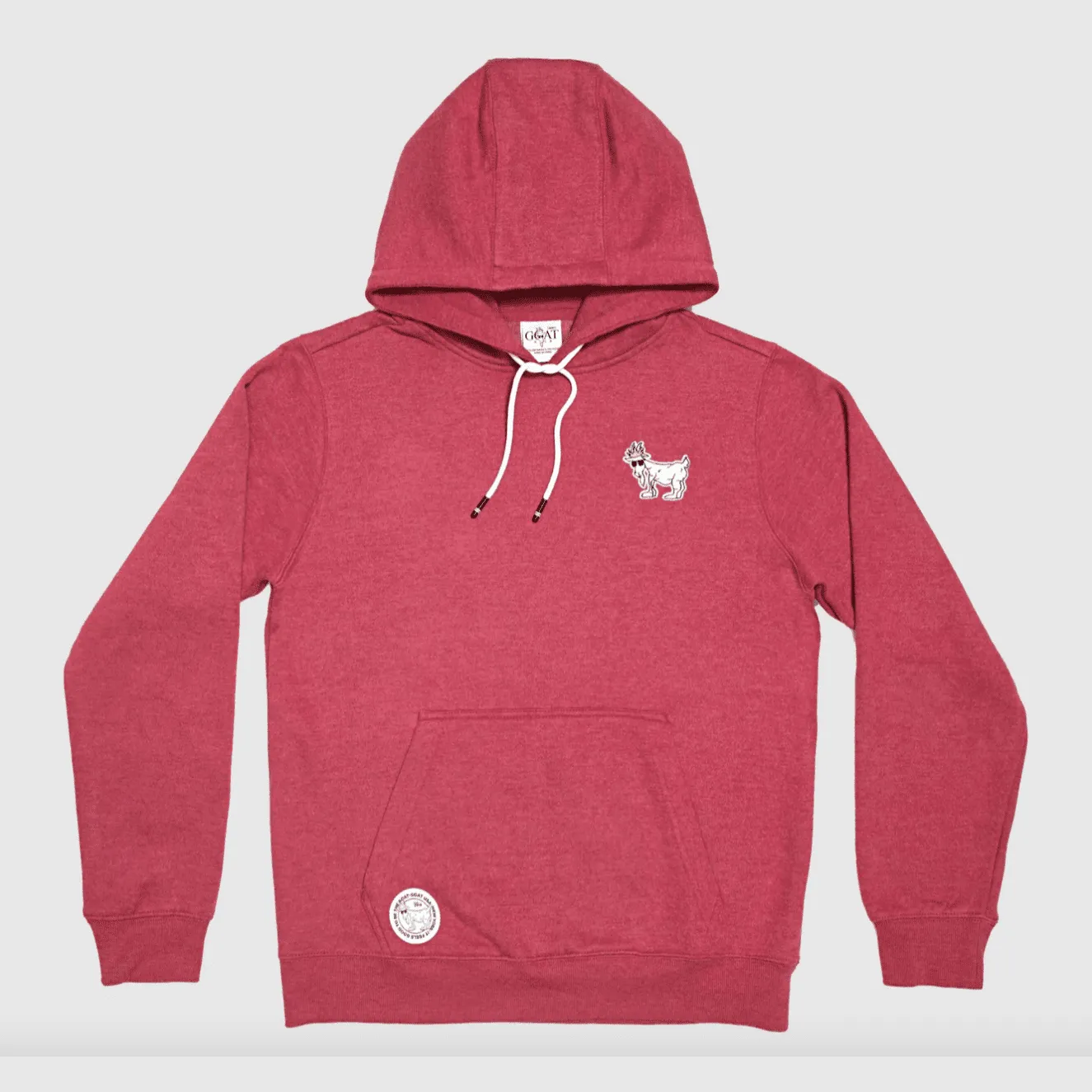 Goat USA OG Hooded Sweatshirt - Cardinal