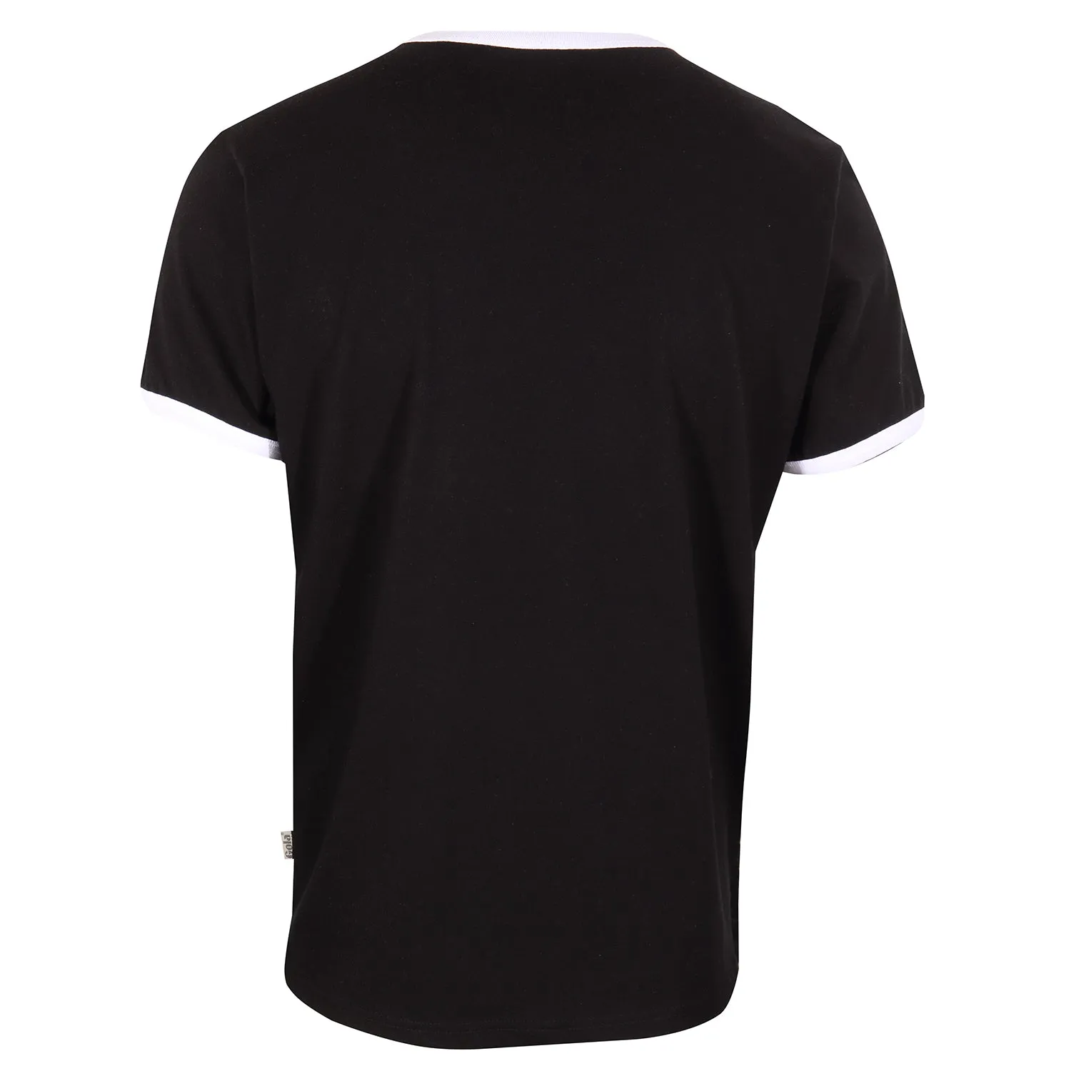 Gola Mens Black/White Retro Ringer T Shirt