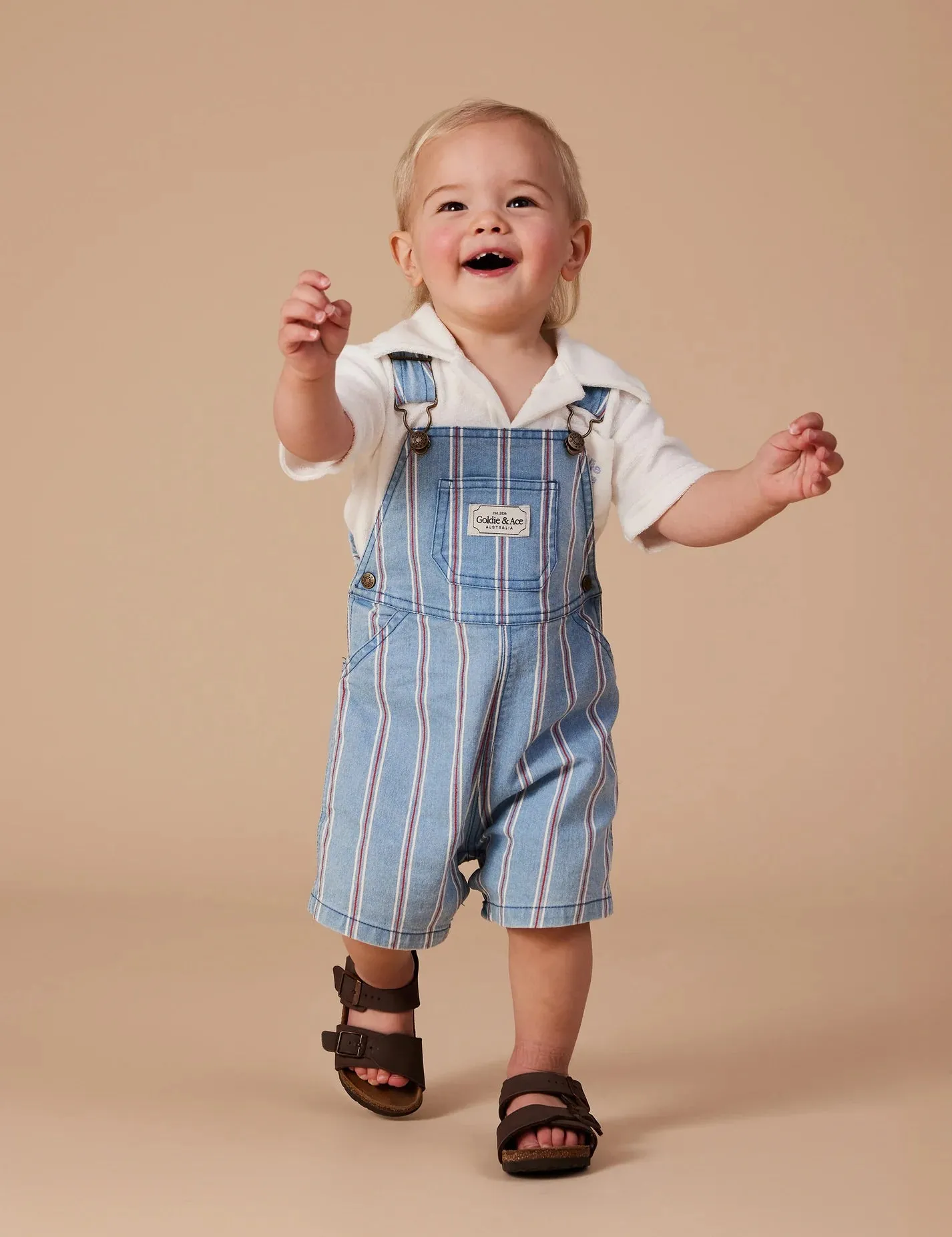 Goldie   Ace - Burton Classic Stripe Denim Overalls