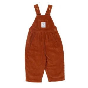 Goldie & Ace Sammy Cord Overalls - Rust