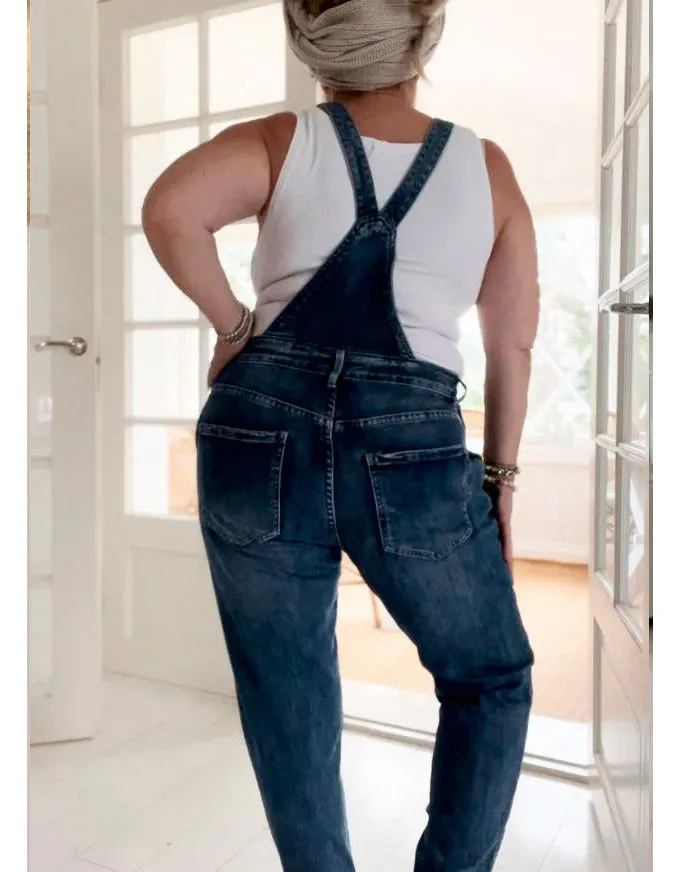 Good Vibes Denim Jumpsuit