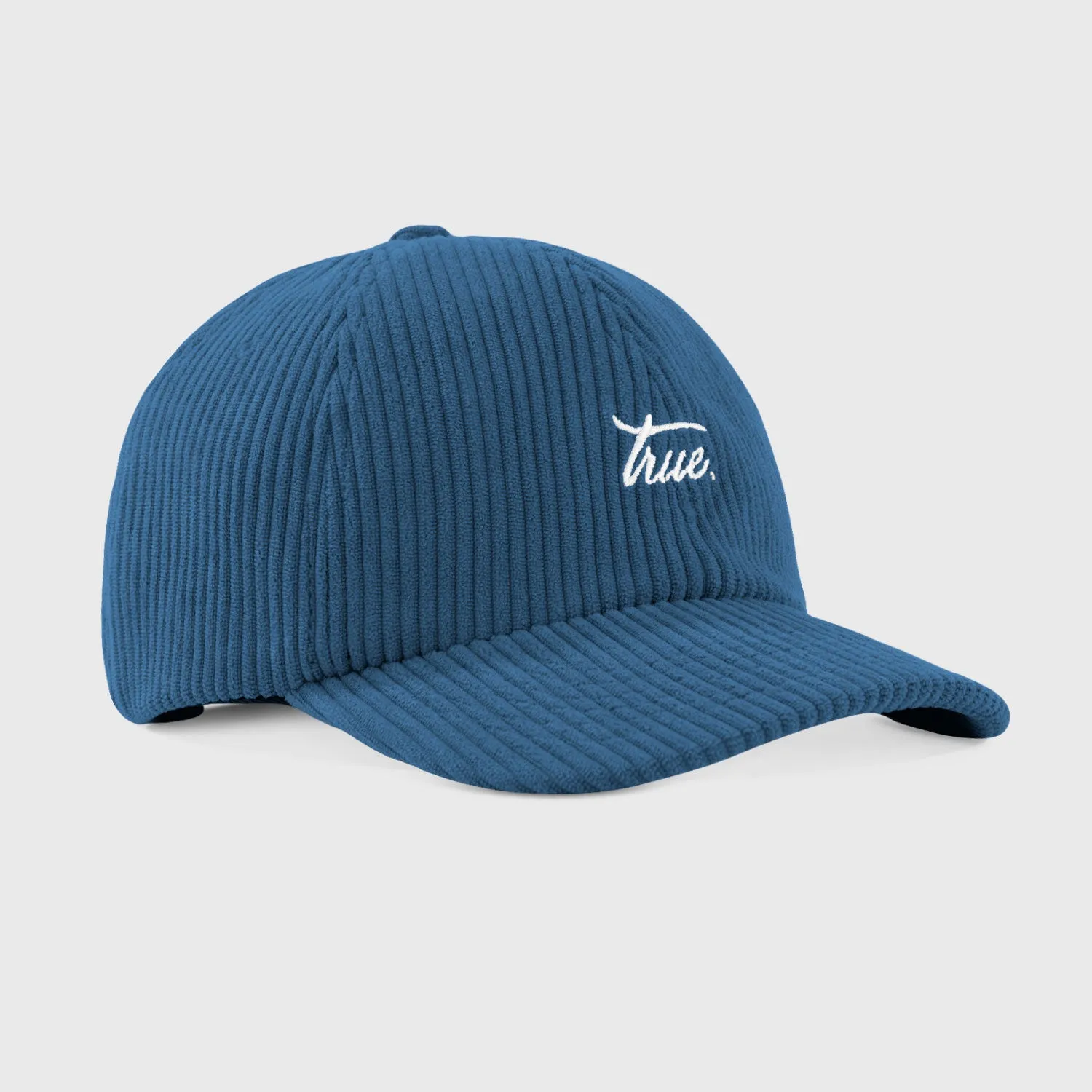 Gorra Corduroy Script Logo - Azul