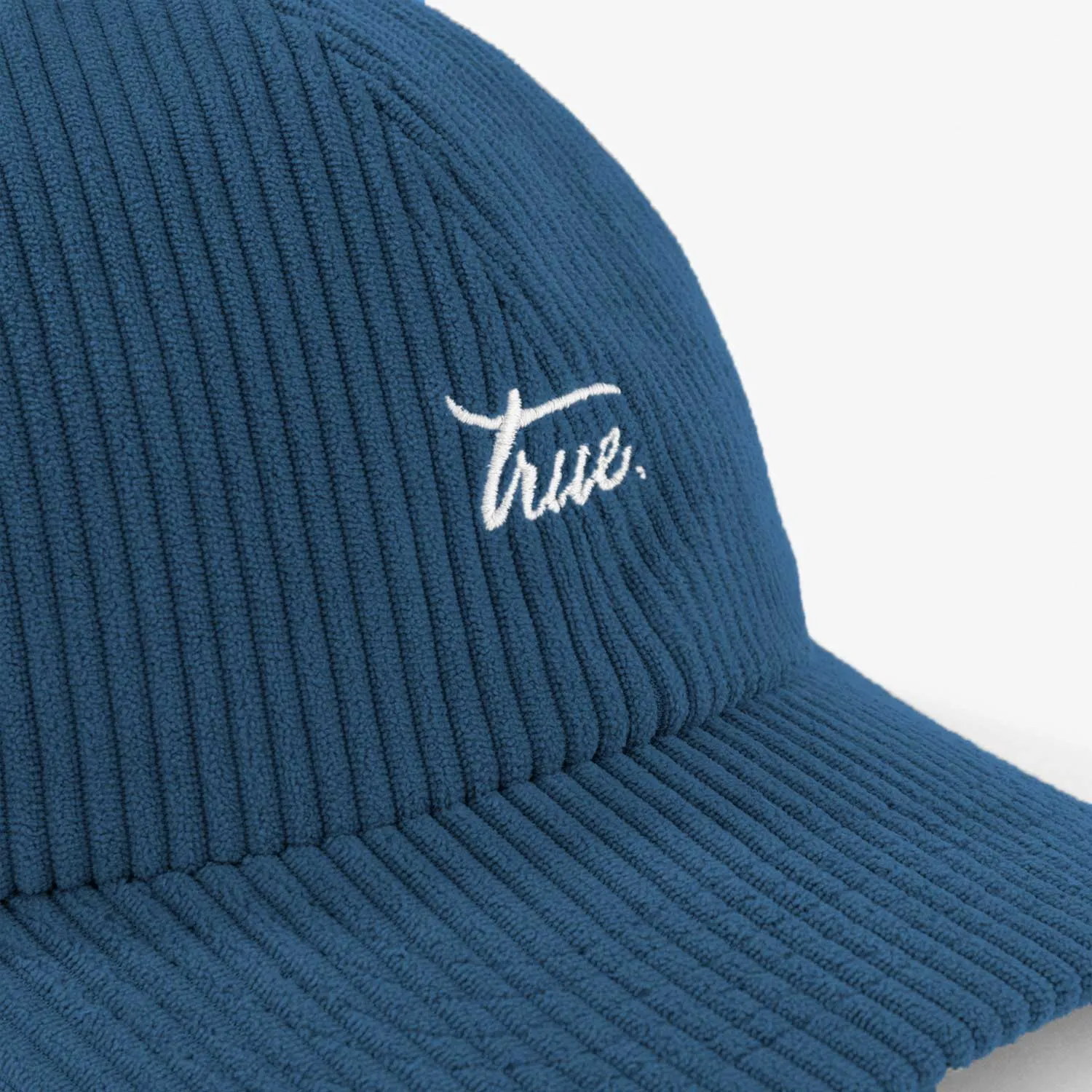 Gorra Corduroy Script Logo - Azul