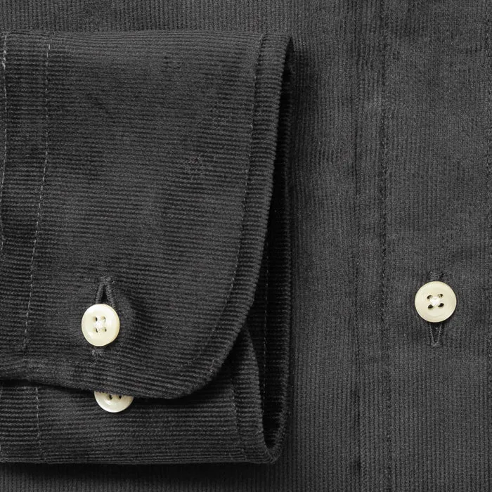 Grey Italian Corduroy