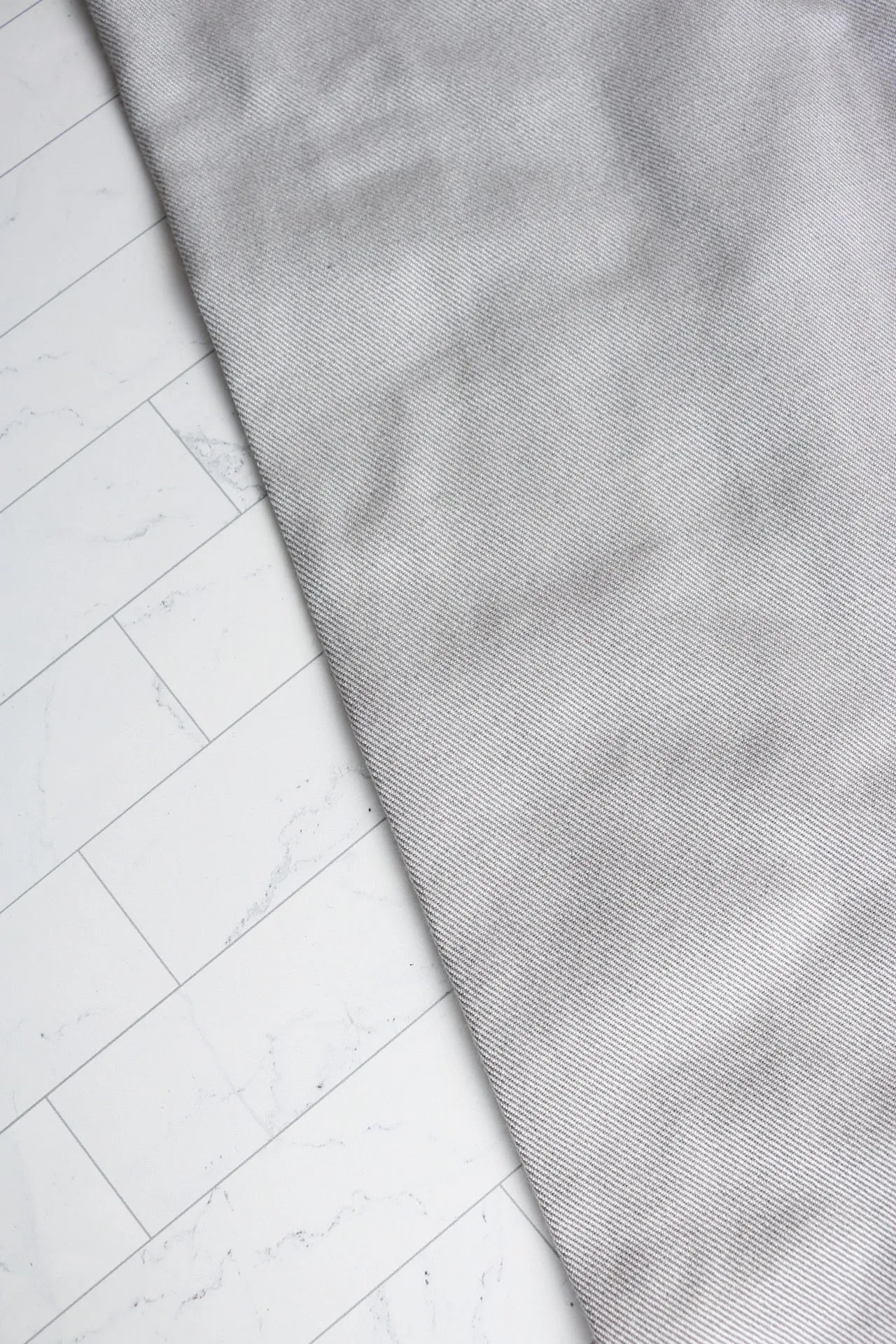 Grey | Seawool Twill Flannel | Robert Kaufman