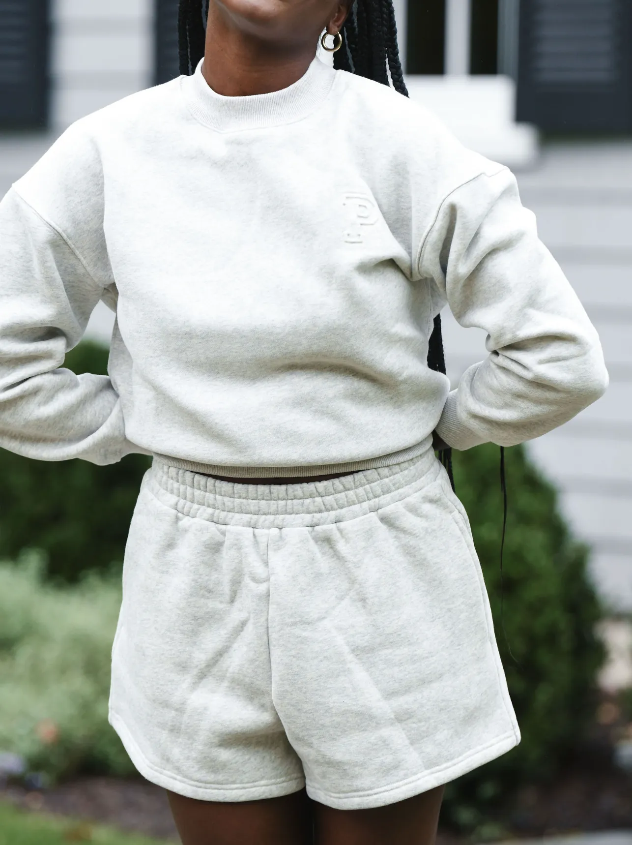 Grey Sweat Shorts