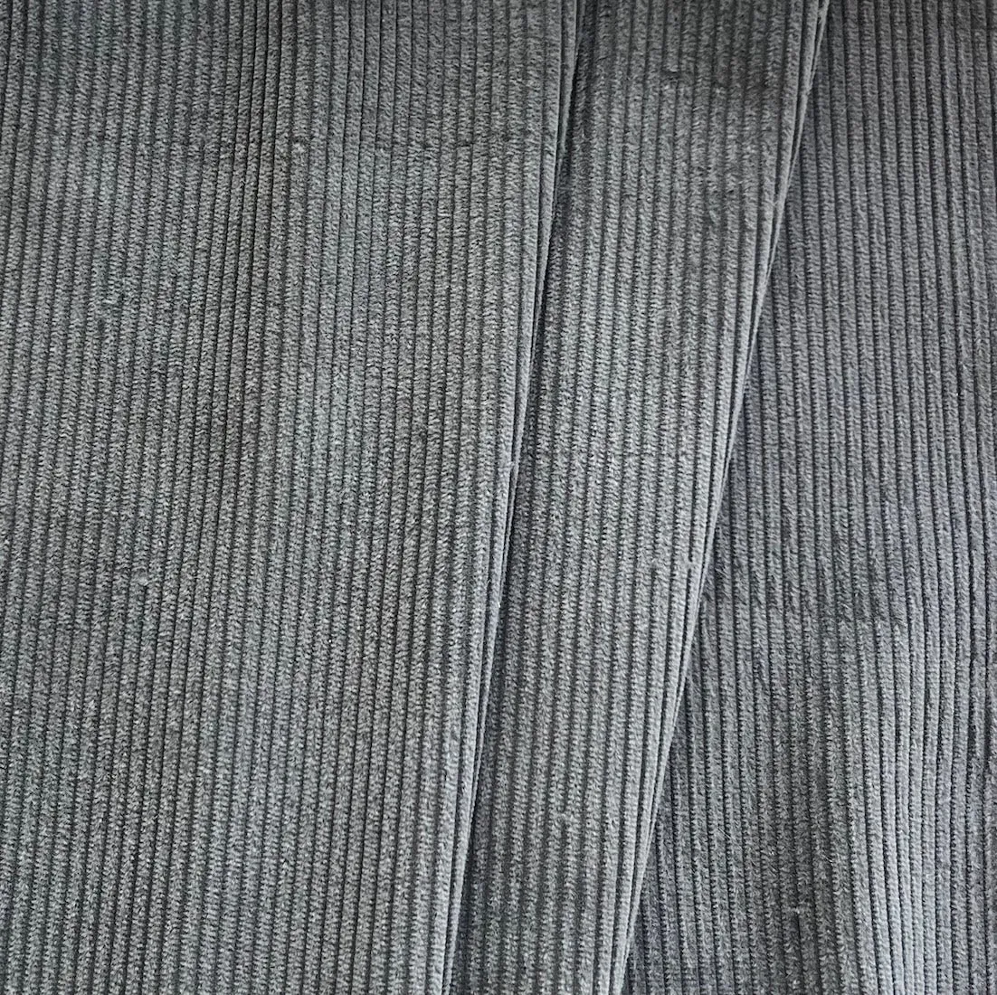 Gucci Silvered Pewter Mid-Wale Cotton Corduroy (Made in Italy)