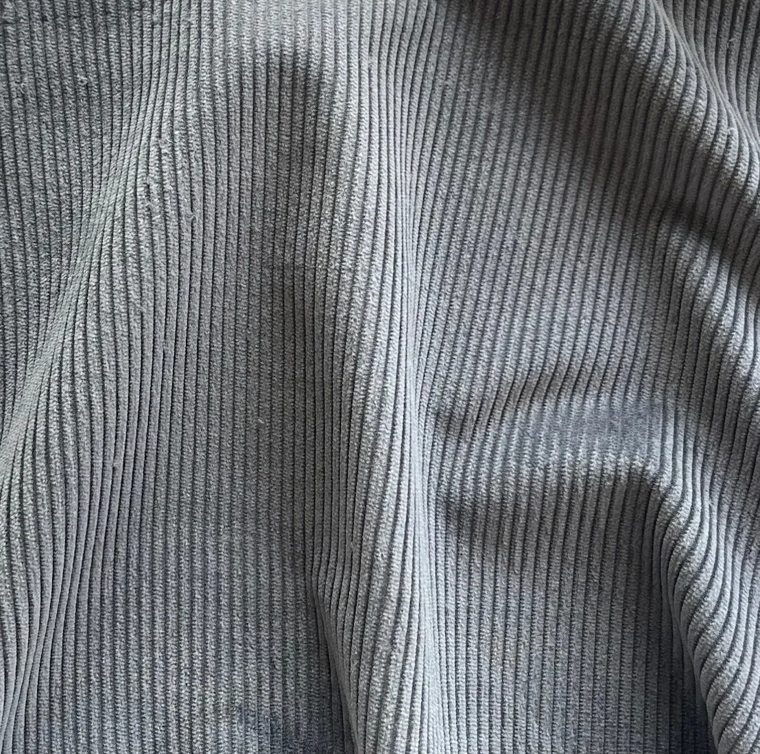 Gucci Silvered Pewter Mid-Wale Cotton Corduroy (Made in Italy)