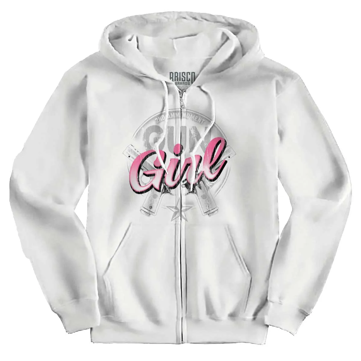 Gun Girl Zip Hoodie