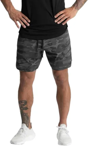 Gym Shorts Men, Mens 5" Gym Workout Shorts Running Shorts Quick Dry Fitted Training Athletic Sports Shorts with Pocket