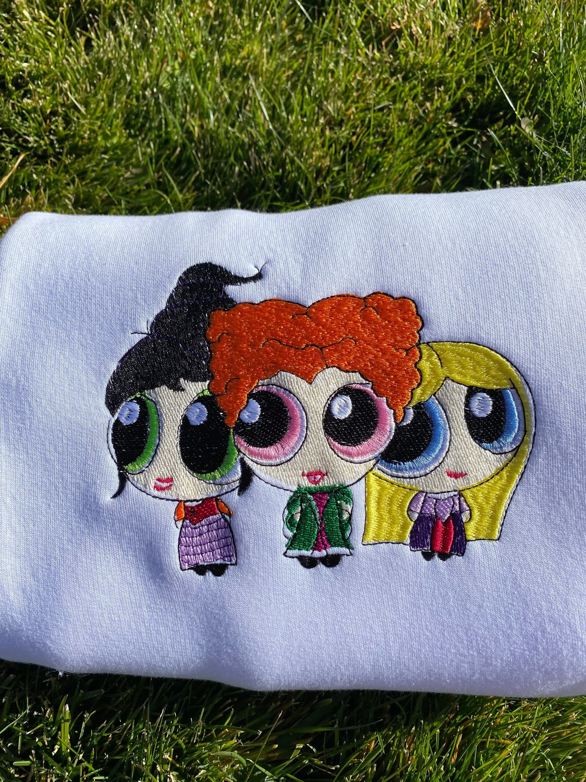 Halloween Embroidered Sweatshirts, Gifts for her