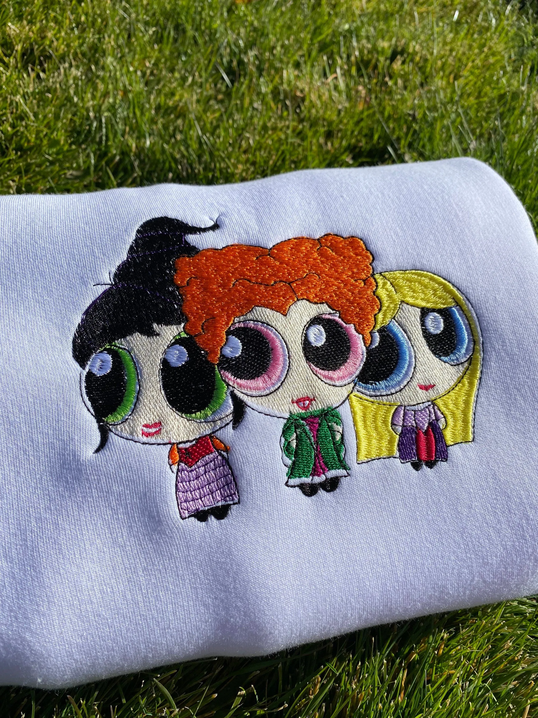 Halloween Embroidered Sweatshirts, Gifts for her
