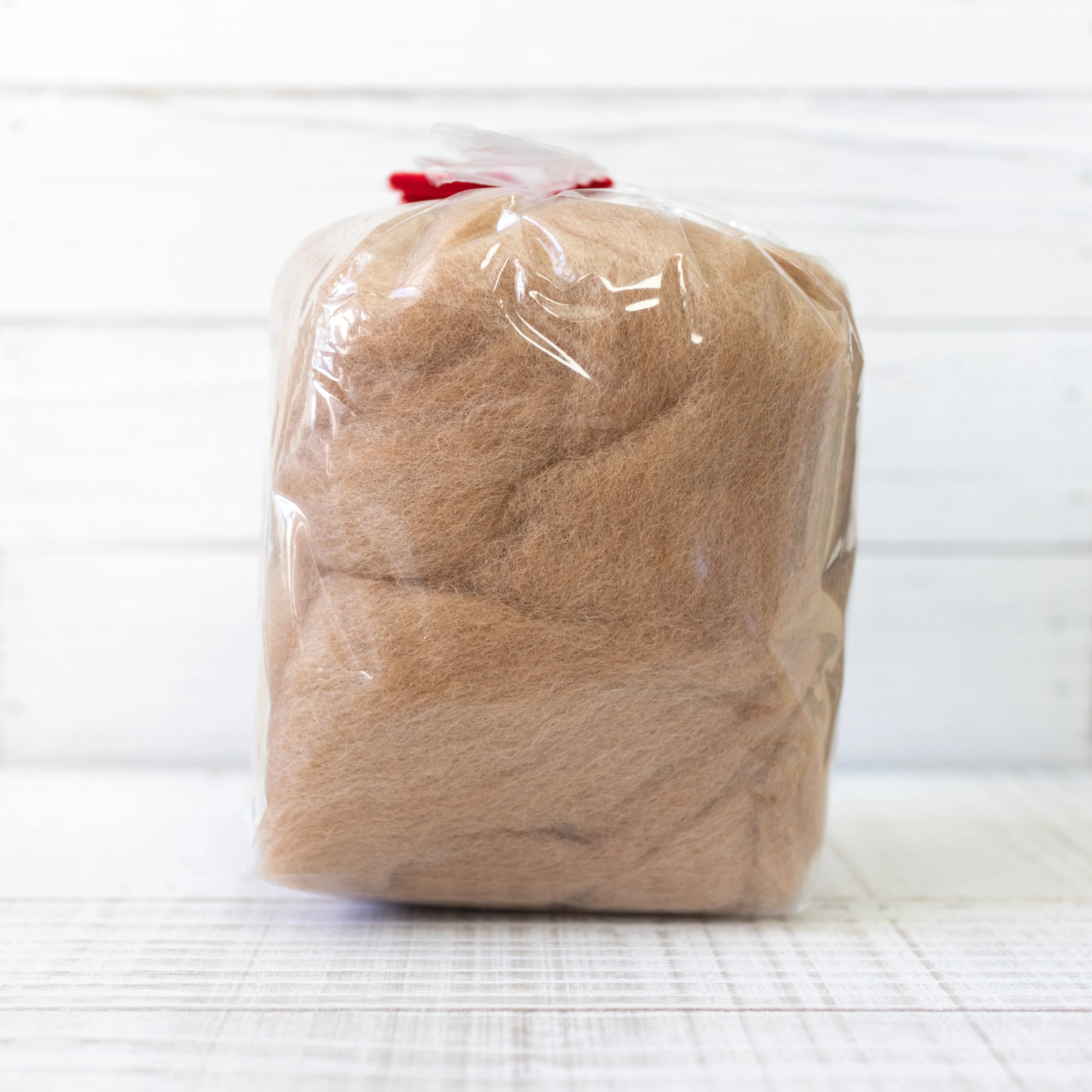 Hamanaka Natural Blend Wool Roving 40g - #803 Tan