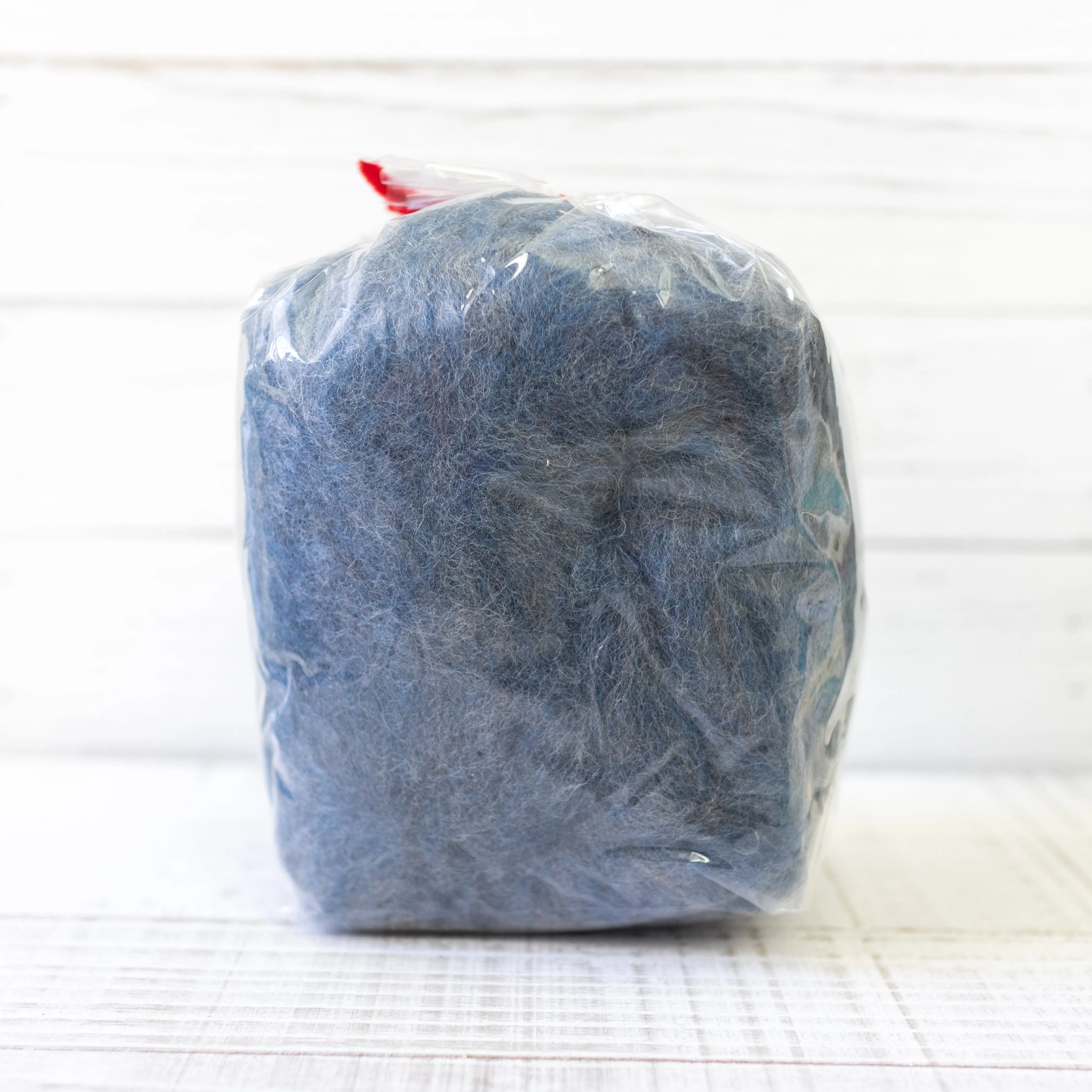 Hamanaka Natural Blend Wool Roving 40g - #815 Blue