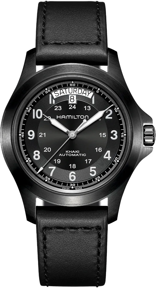 Hamilton Khaki Field King Auto Full Black