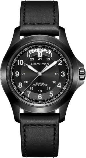 Hamilton Khaki Field King Auto Full Black