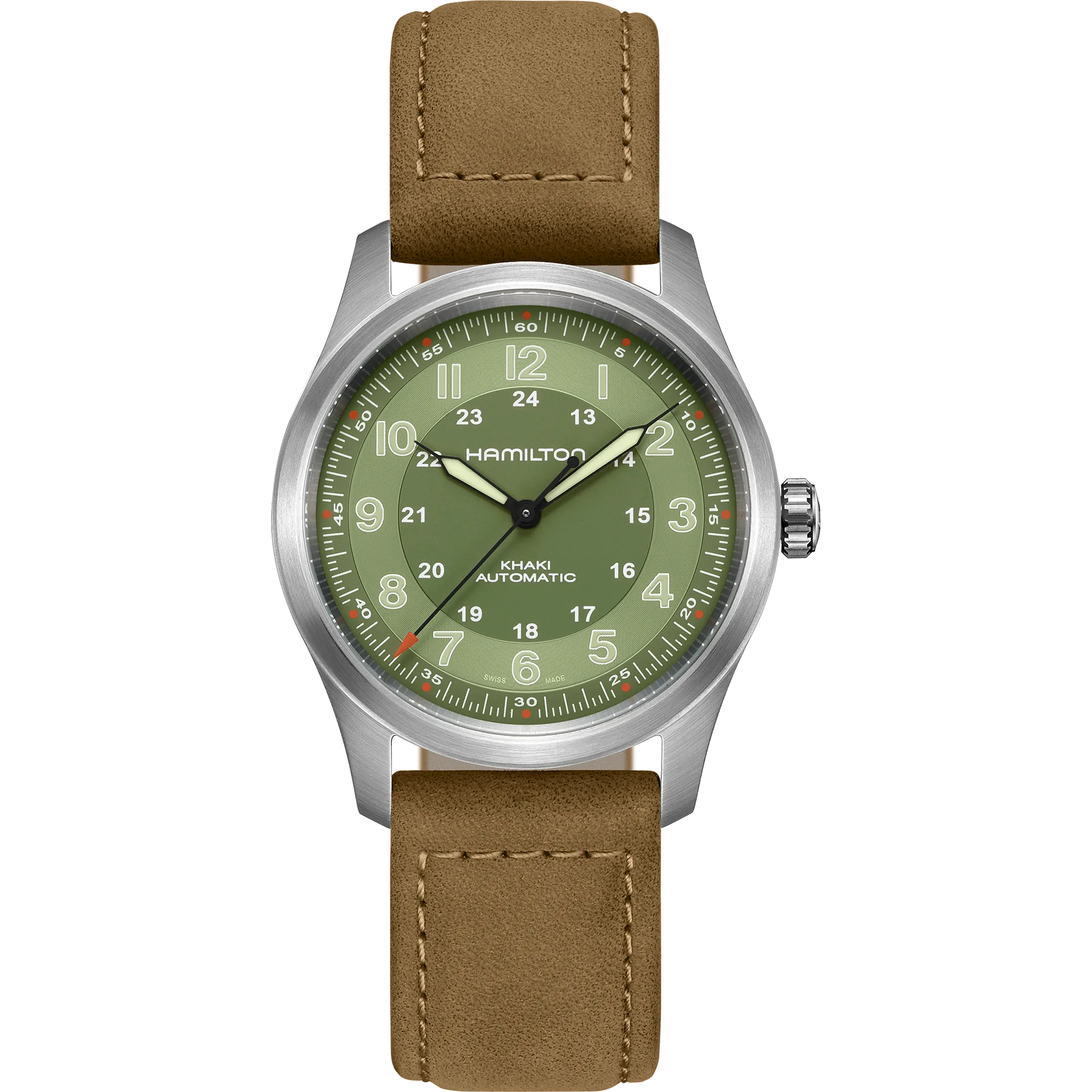HAMILTON Khaki Field Titanium Auto 38mm Titanium case  H70205860