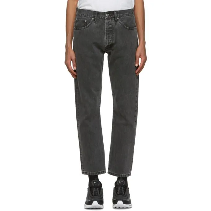 Han Kjobenhavn Black Washed Drop Jeans