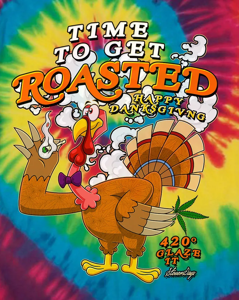 Happy Danksgiving Tie Dye Tee