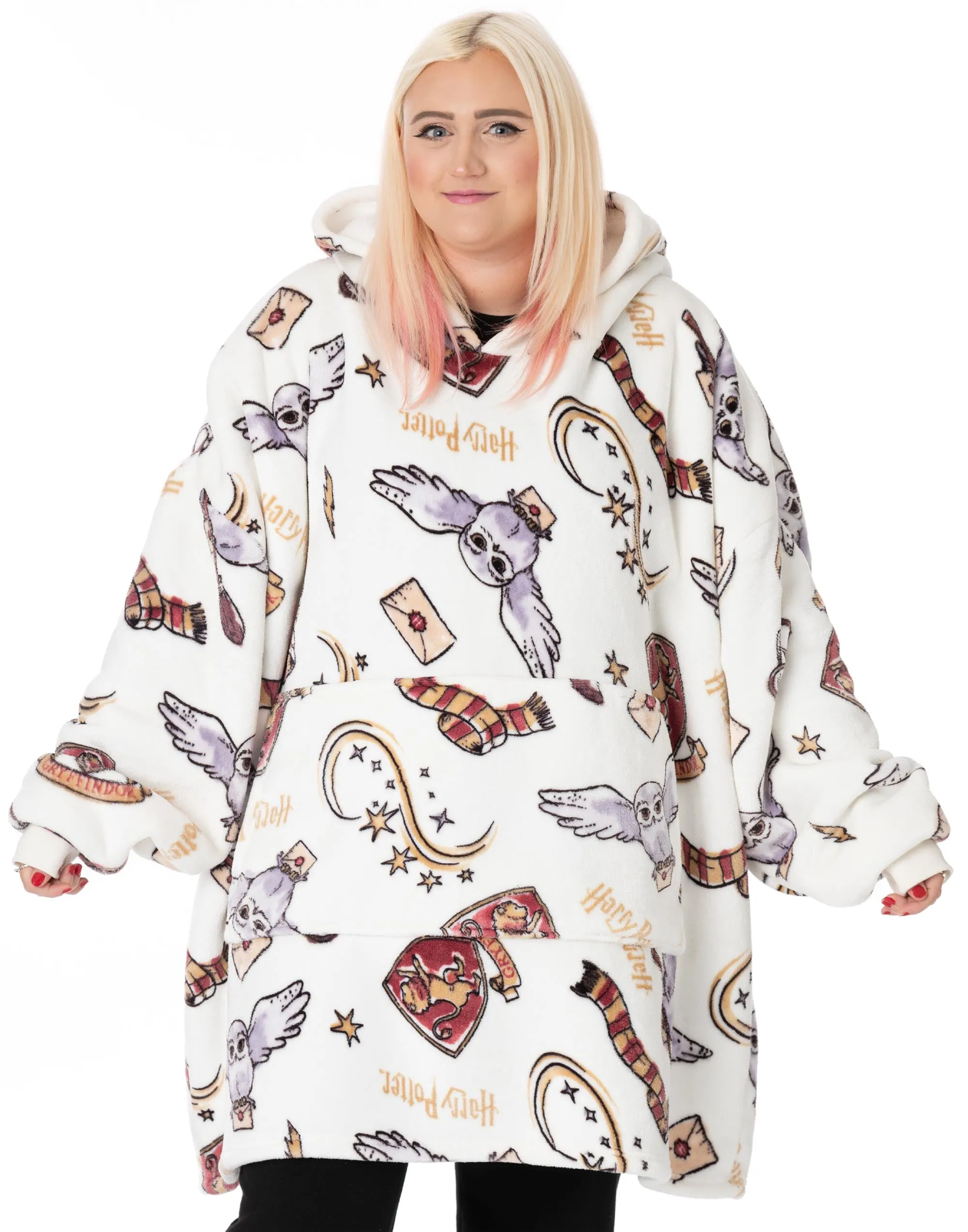 Harry Potter Adult 'VUddie' Oversized Blanket Hoodie