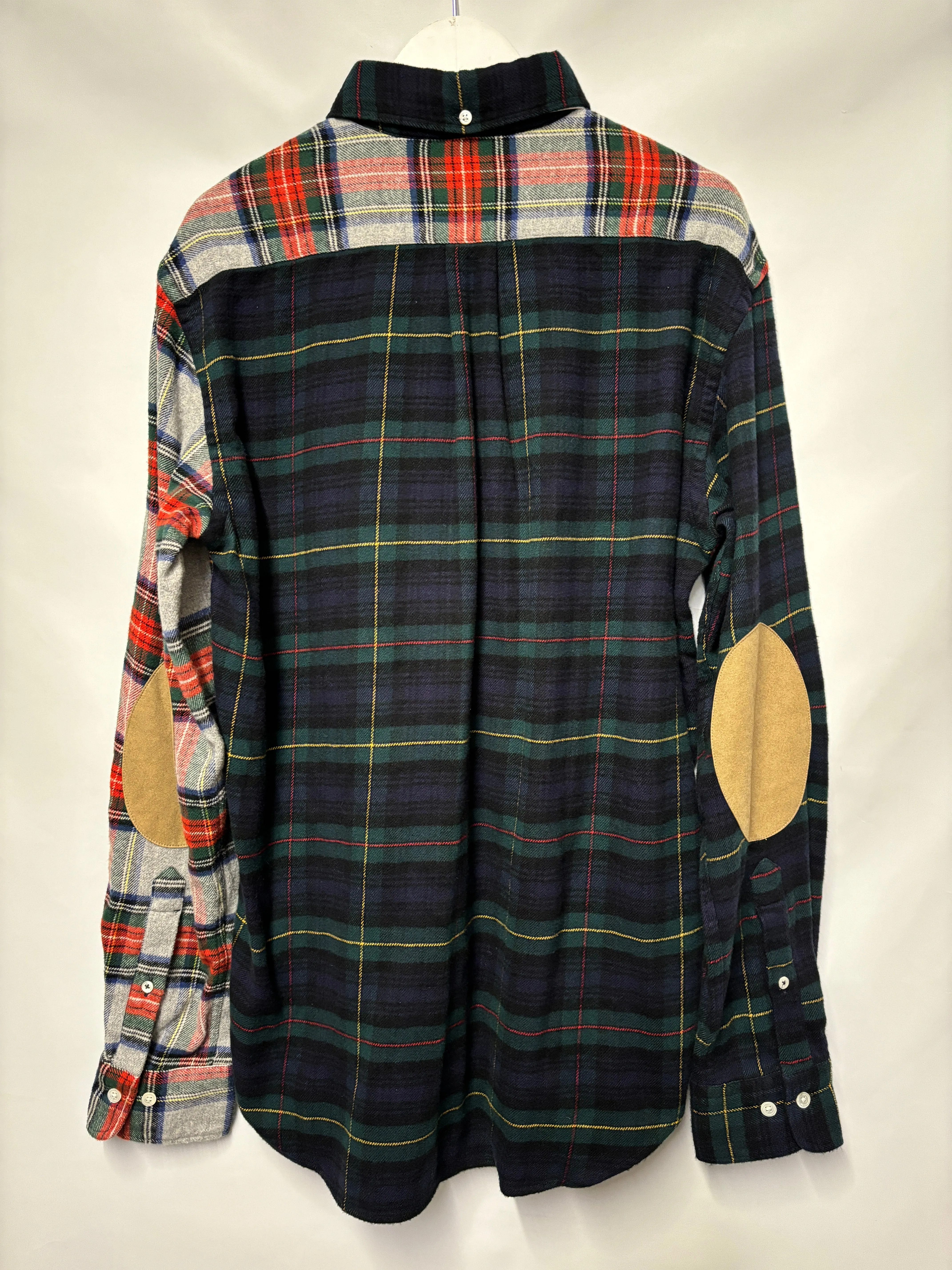 Hartford Red and Blue Plaid Flannel Shirt Small BNWT