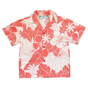 haven coral hawaiian boy shirt