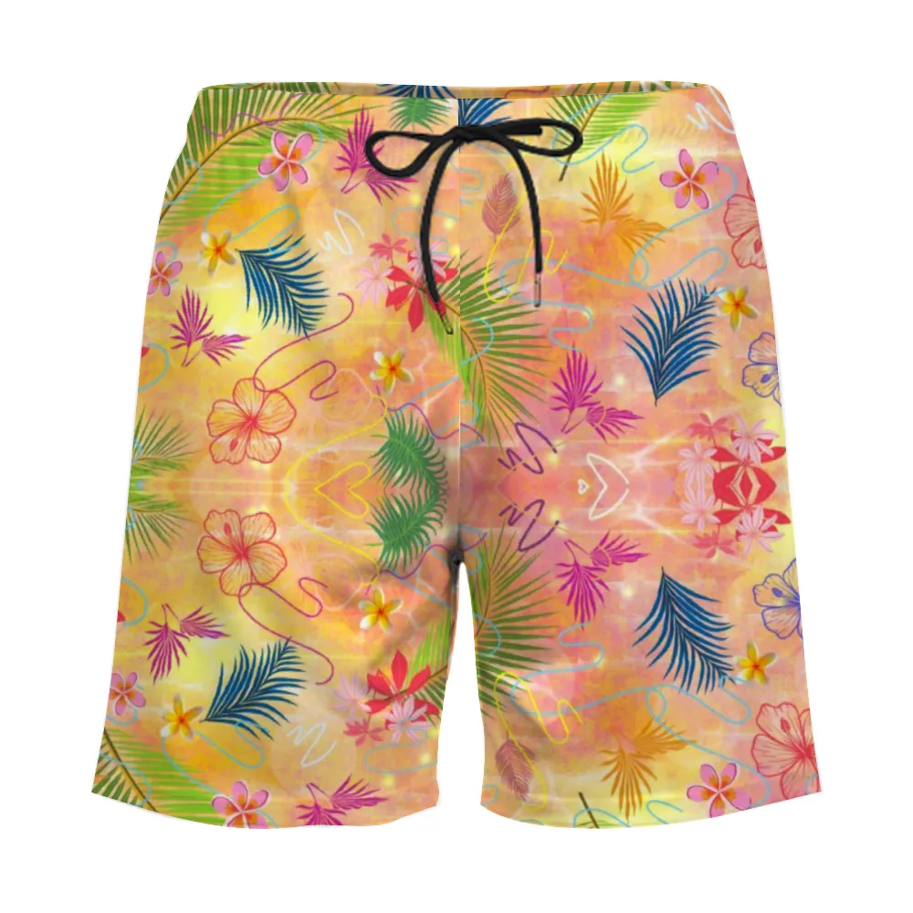 Hawaiian Gold Double Layer Shorts with 4 Pockets up to 3 XL (FWS)