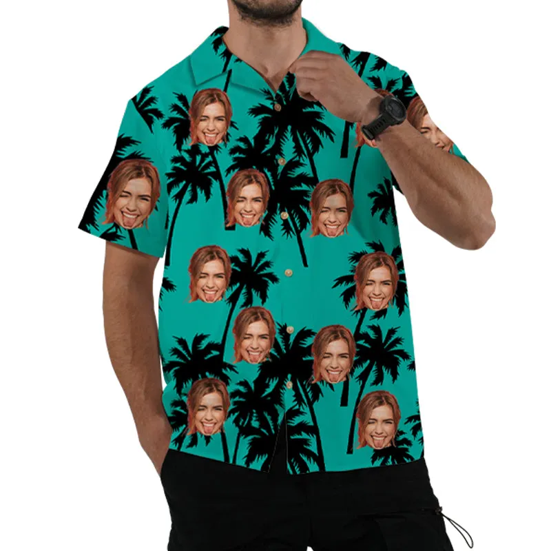 Hawaiian Shirts Floral Short Sleeve Button Down Shirts Summer Beach Shirts