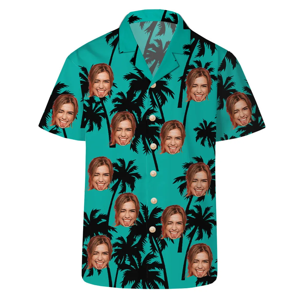 Hawaiian Shirts Floral Short Sleeve Button Down Shirts Summer Beach Shirts