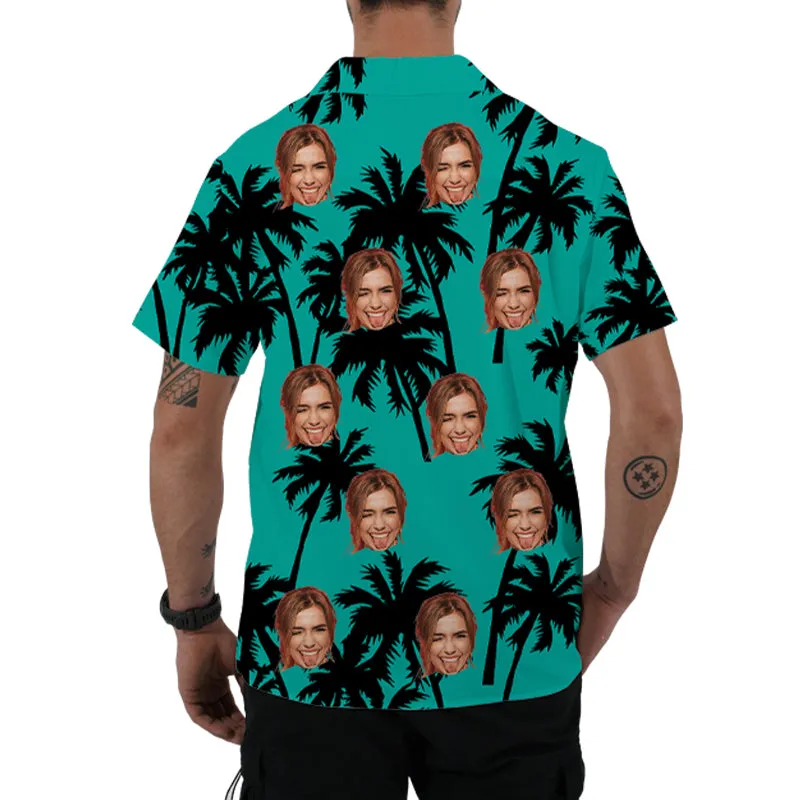 Hawaiian Shirts Floral Short Sleeve Button Down Shirts Summer Beach Shirts