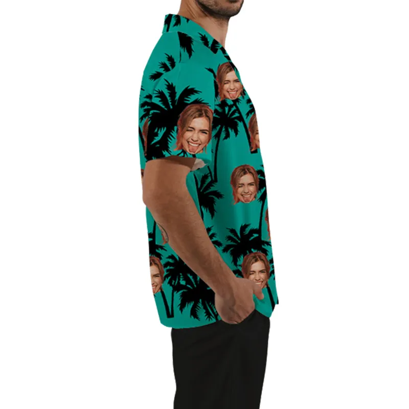 Hawaiian Shirts Floral Short Sleeve Button Down Shirts Summer Beach Shirts