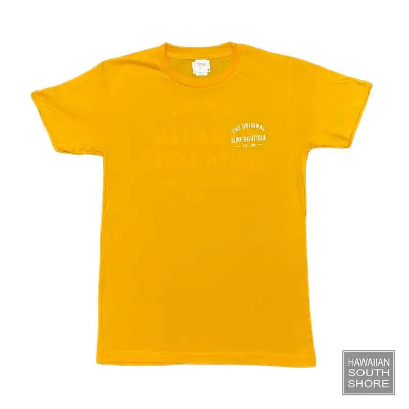 HawaiianSouthShore 1996 Made in Hawaii S-2XL Gold White