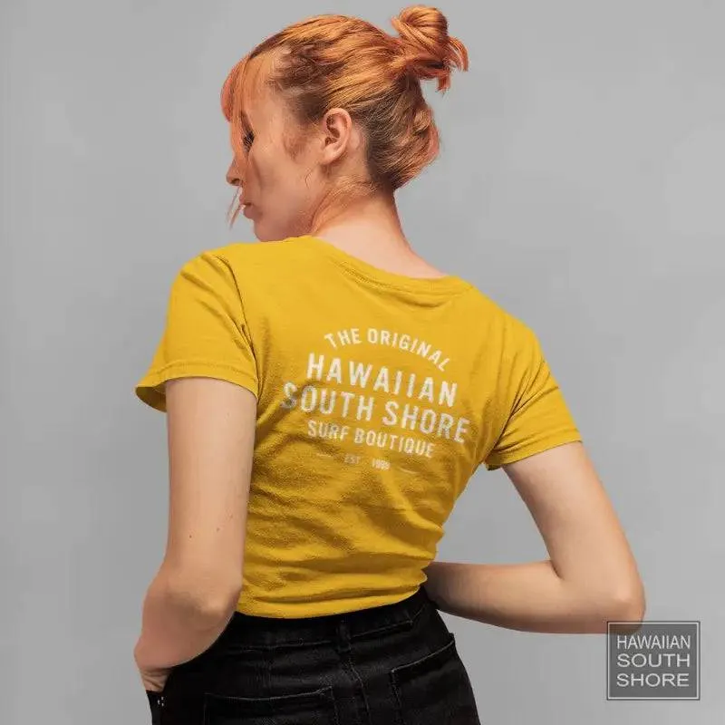 HawaiianSouthShore 1996 Made in Hawaii S-2XL Gold White