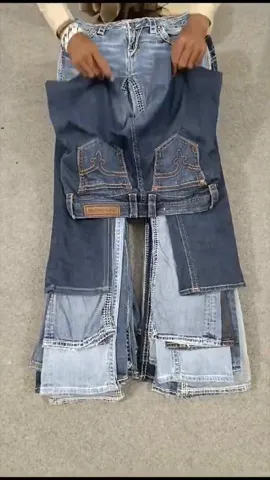 HD351 Ladies Y2K Rock Revival Flared and Straight Jeans - 25 pcs