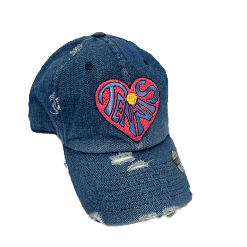 Heartfelt Tennis Trucker Cap